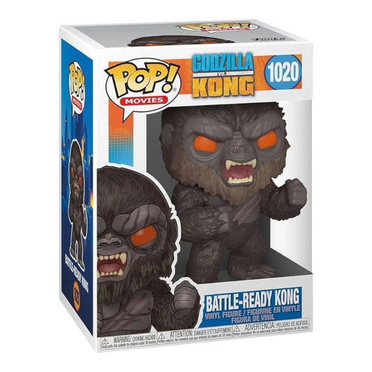 #1020 Battle-Ready Kong Godzilla vs Kong Movies Funko Pop