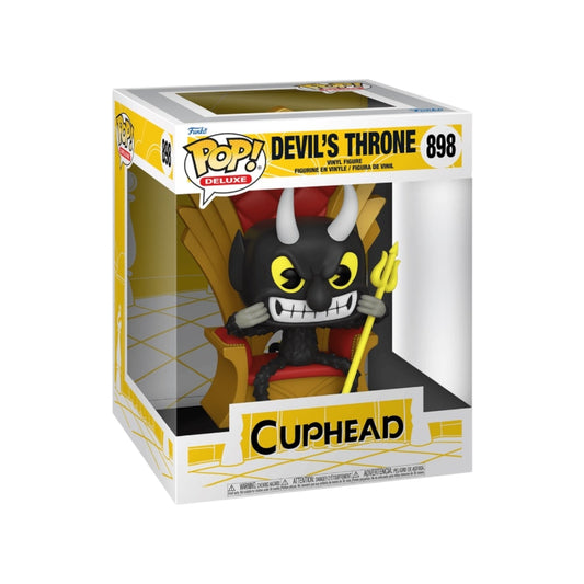 #898 Devil's Throne Cuphead Games Deluxe 6 Inch Funko Pop