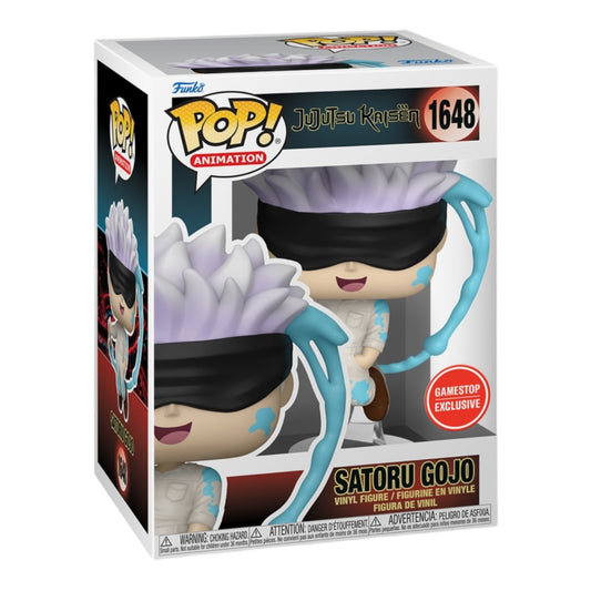 #1648 Satoru Gojo Painting GAMESTOP Jujutsu Kaisen Animation Funko Pop