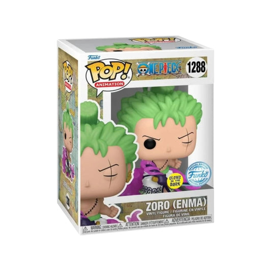 #1288 Zoro GLOW One Piece Animation Funko Pop