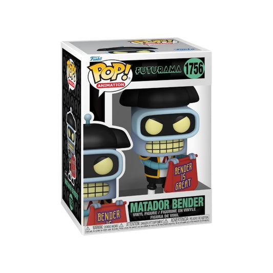 1756 Matador Bender Futurama Animation Funko Pop