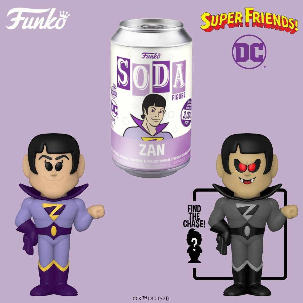 Zan Super Friends Funko Soda International 3,000 PC LE CHANCE OF CHASE!