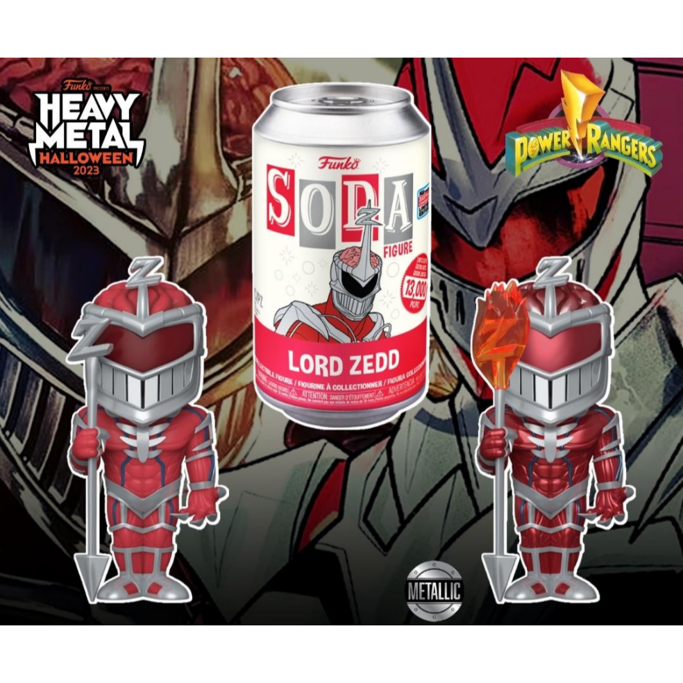 Lord Zedd Power Rangers Funko Soda International 13,000 PC LE CHANCE OF CHASE! 2023 FALL CONVENTION