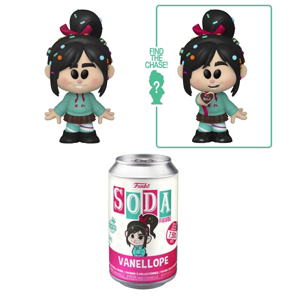 Vanellope Wreck-It Ralph Disney Funko Soda International 7,500pc Chance of Chase