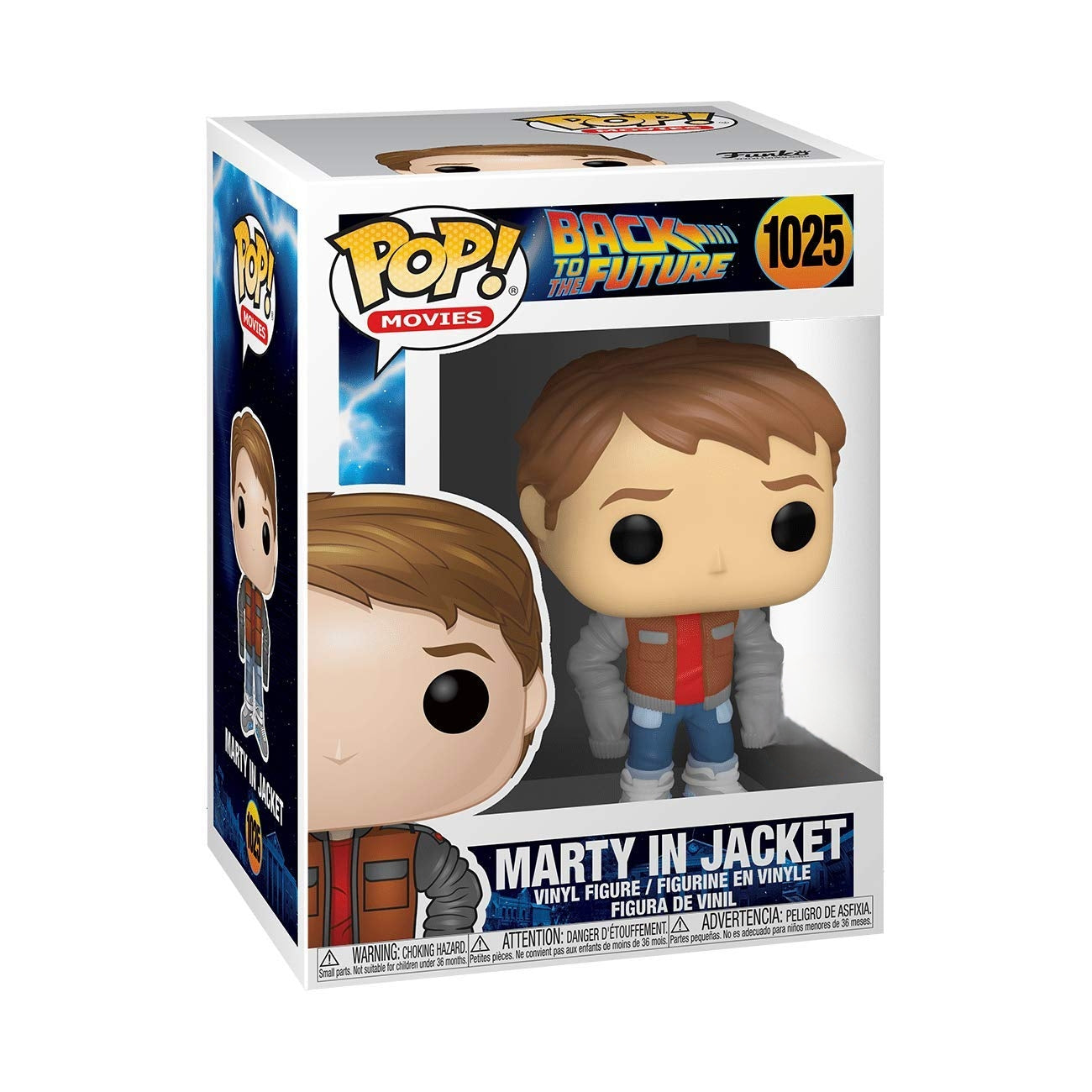 #1025 Marty in Jacket Back to the Future Movies Funko Pop