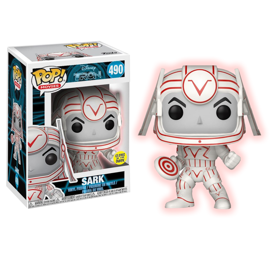 #490 Sark GLOW Tron Disney Movies Funko Pop
