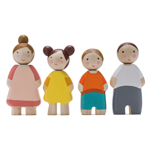 The Leaf Family Dolls Wooden Dolls 1:12 Scale