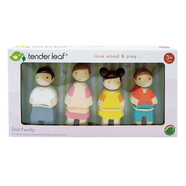 The Leaf Family Dolls Wooden Dolls 1:12 Scale