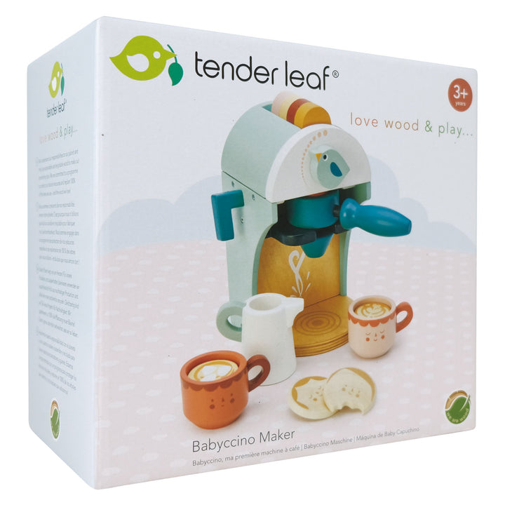 Babycinno Maker Coffee Machine Play Food Tender Leaf Toys