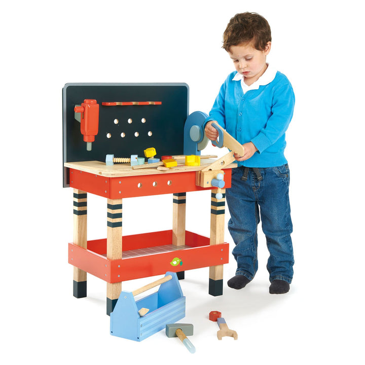 Wooden Tool Bench Tender Leaf Toys