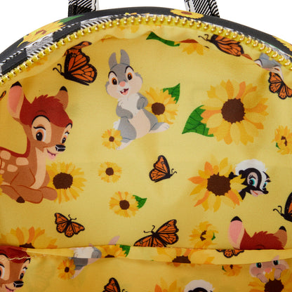 Bambi Sunflower Disney Loungefly Mini Backpack