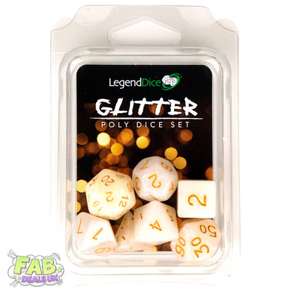 Clamshell Dice Pack - Glitter