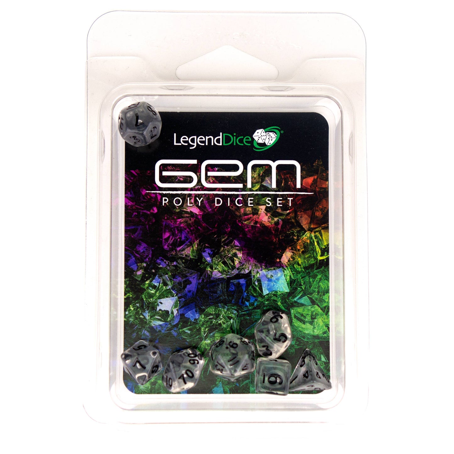 Clamshell Dice Pack - Mini Dice Set