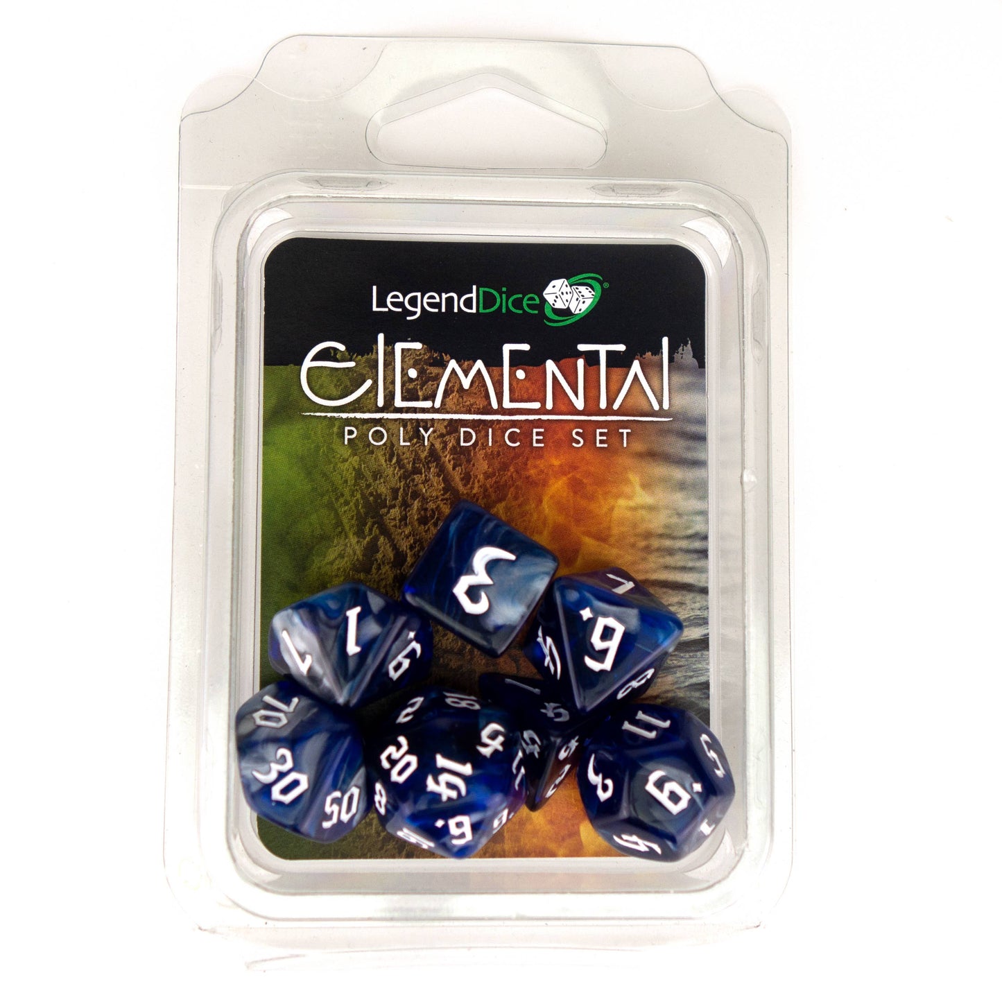 Clamshell Dice Pack - Elemental