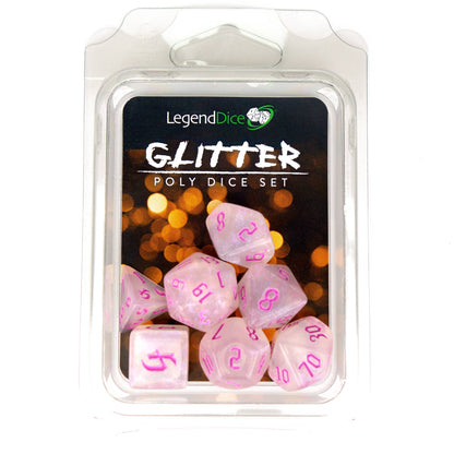 Clamshell Dice Pack - Glitter
