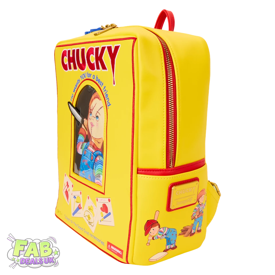 Chucky Box Childs Play Loungefly Mini Backpack