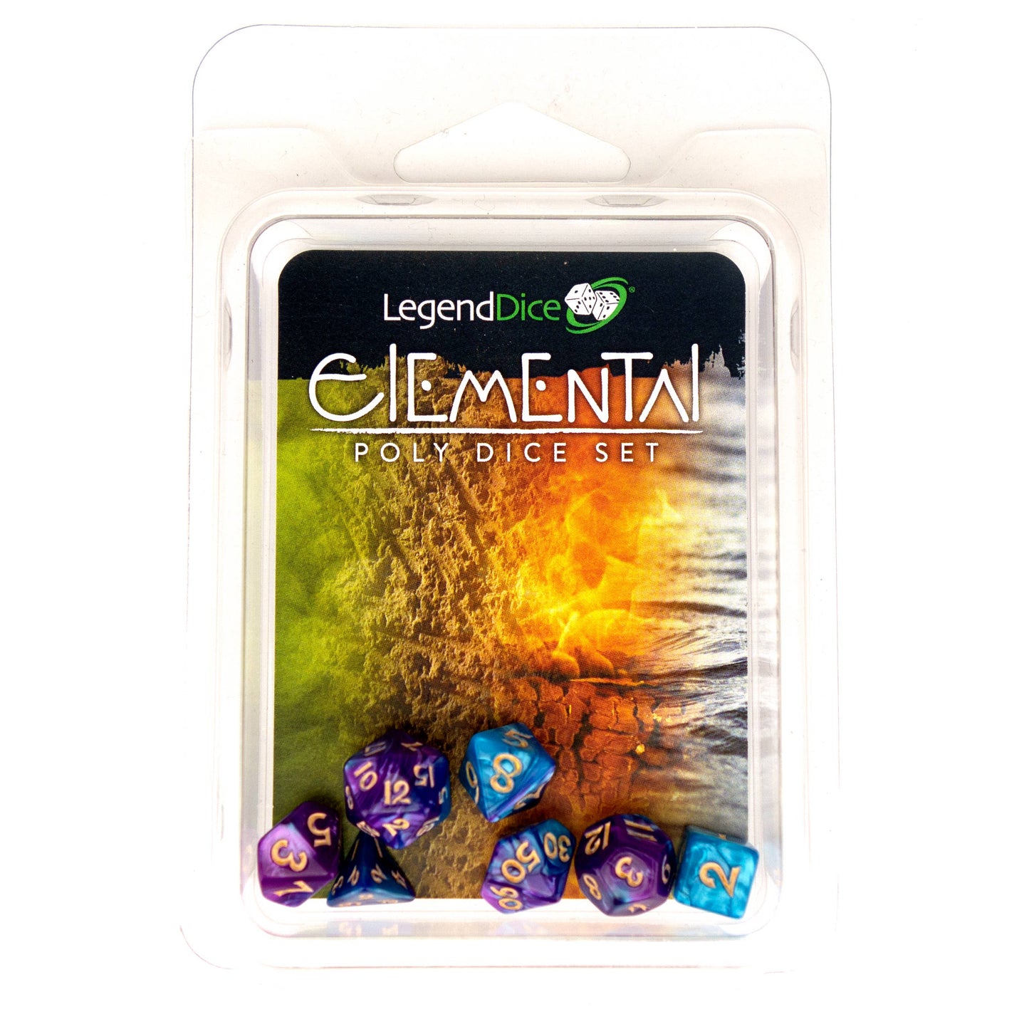 Clamshell Dice Pack - Mini Dice Set