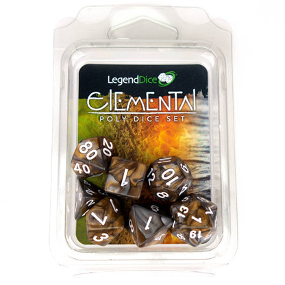 Clamshell Dice Pack - Elemental