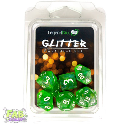 Clamshell Dice Pack - Glitter