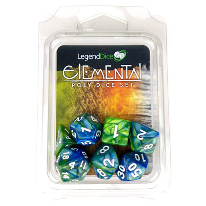 Clamshell Dice Pack - Elemental