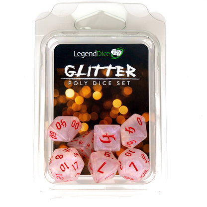 Clamshell Dice Pack - Glitter