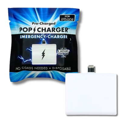 Pop Charger- iPhone | Emergency Phone Charger
