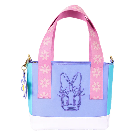Disney Daisy Duck Nylon Loungefly Mini Tote Bag