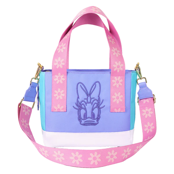 Disney Daisy Duck Nylon Loungefly Mini Tote Bag