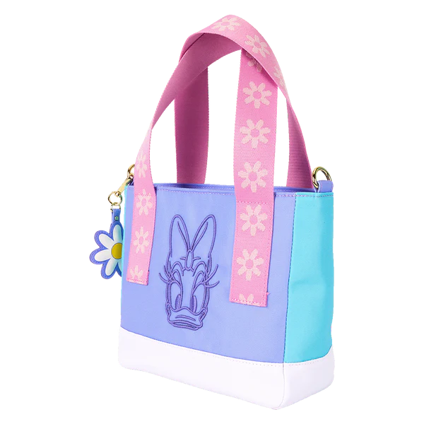 Disney Daisy Duck Nylon Loungefly Mini Tote Bag