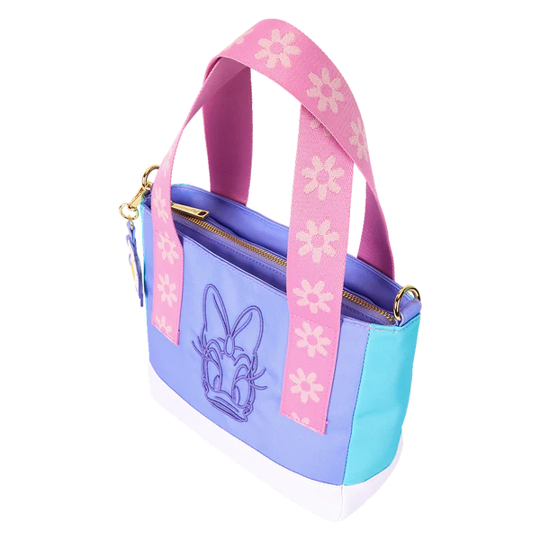 Disney Daisy Duck Nylon Loungefly Mini Tote Bag