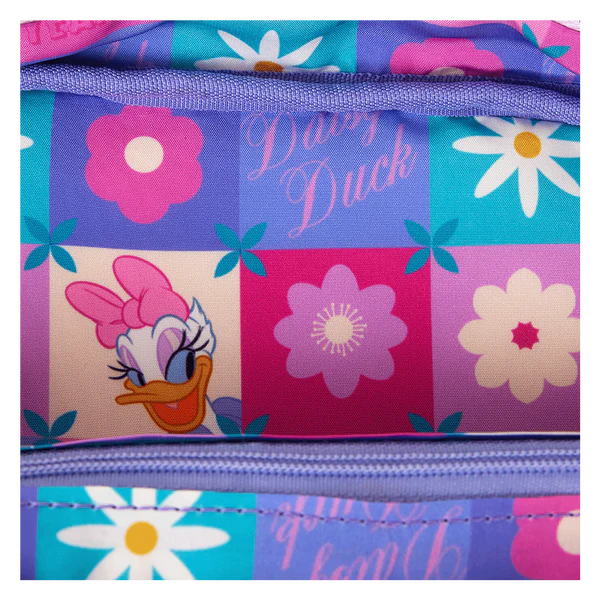 Disney Daisy Duck Nylon Loungefly Mini Tote Bag