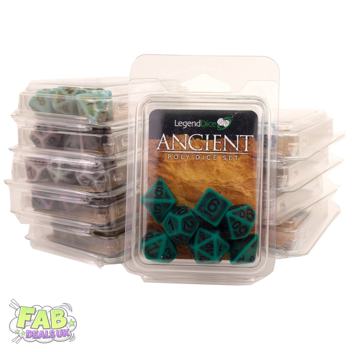 Clamshell Dice Pack - Ancient