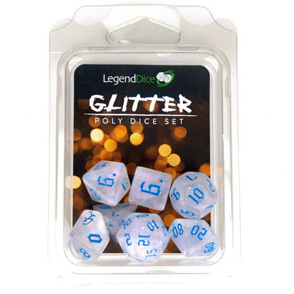 Clamshell Dice Pack - Glitter