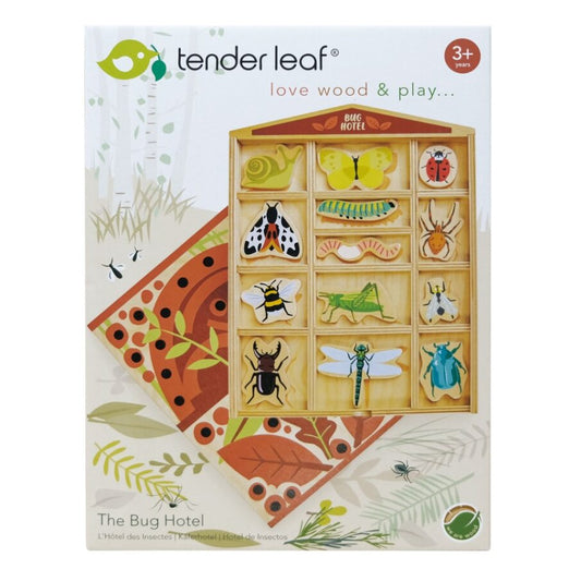 The Bug Hotel Creepy Crawlies Wooden Tender Leaf Toys