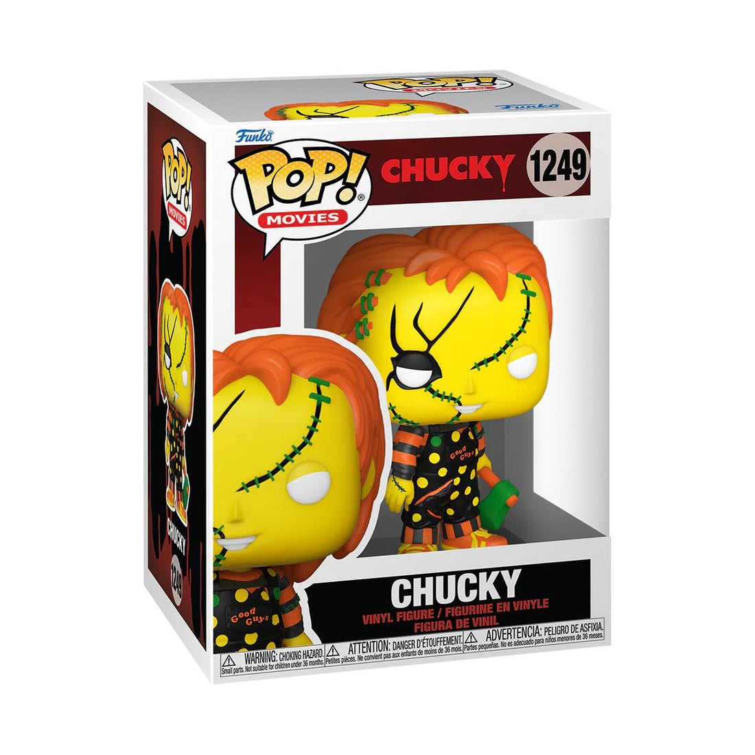 #1249 Chucky Childs Play Horror Movies Funko Pop