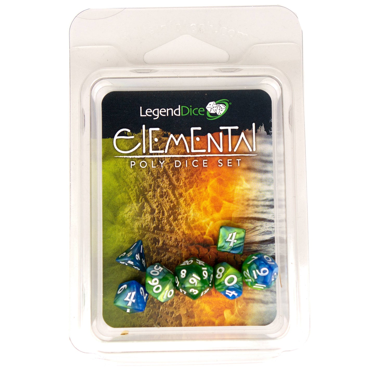 Clamshell Dice Pack - Mini Dice Set