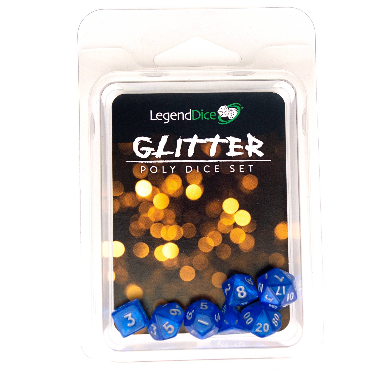 Clamshell Dice Pack - Mini Dice Set