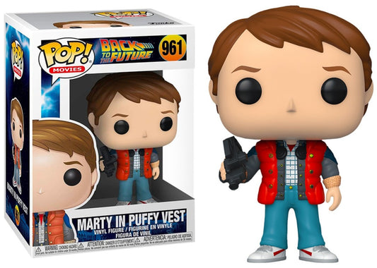 #961 Marty in Puffy Vest Back to the Future Movies Funko Pop