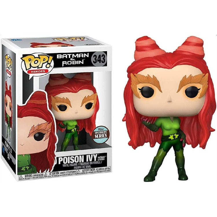 #343 Poison Ivy SPECIALTY SERIES Batman and Robin DC Heroes Funko Pop