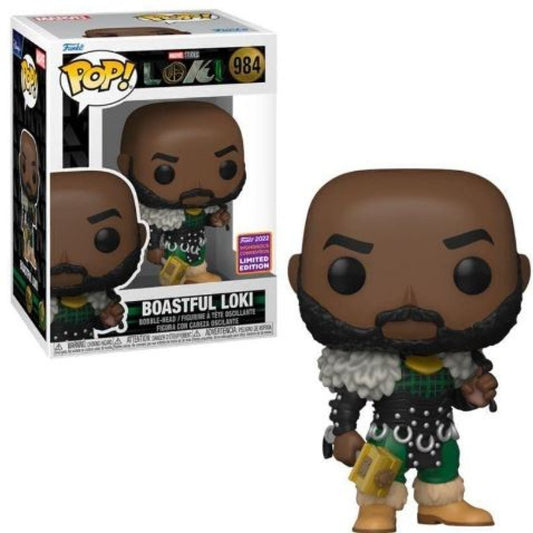 #984 Boastful Loki Wondrous Convention Marvel Funko Pop