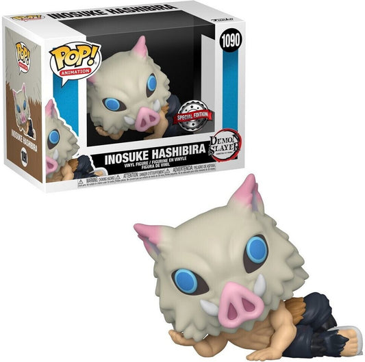 #1090 Inosuke Hashibira Demon Slayer Animation Funko Pop