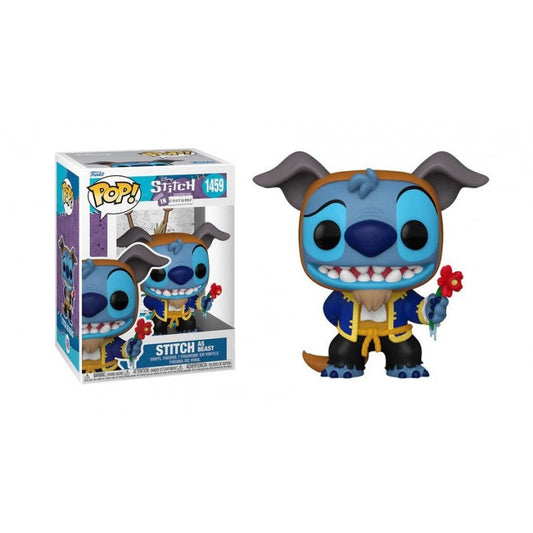 #1459 Stitch as Beast in Costume Beauty and the Beast Lilo and Stitch Disney Funko Pop