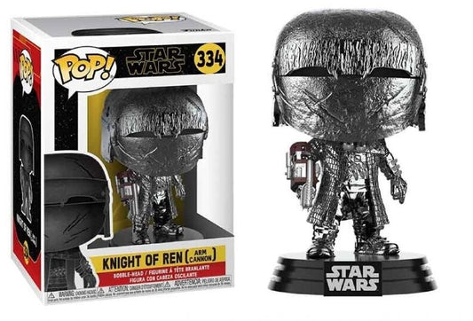 #335 Knight of Ren Arm Cannon CHROME Star Wars Funko Pop