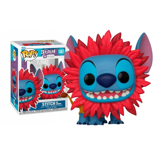 #1461 Stitch as Simba in Costume Lilo and Stitch Lion King Disney Funko Pop