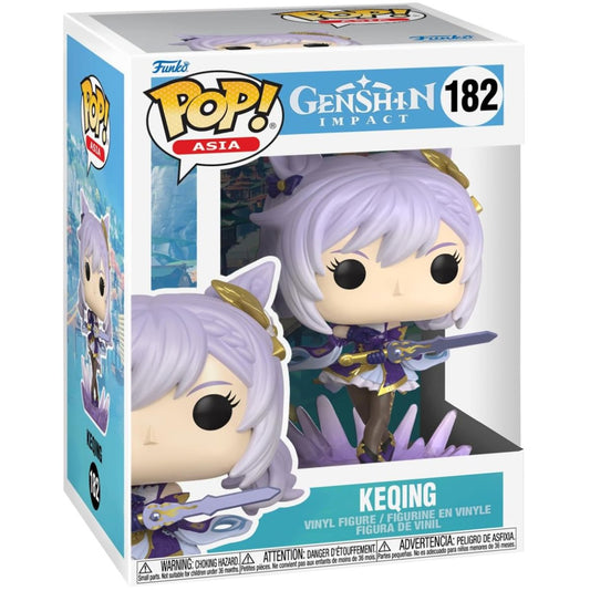#182 Keqing Genshin Impact Asia Animation Funko Pop