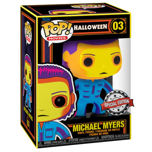 #03 Michael Myers Blacklight Horror Movies Funko Pop