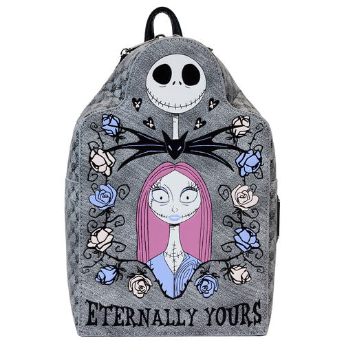 Nightmare Before Christmas Christmas Jack & Sally Gravestone Disney Loungefly Backpack 26cm Eternally Yours