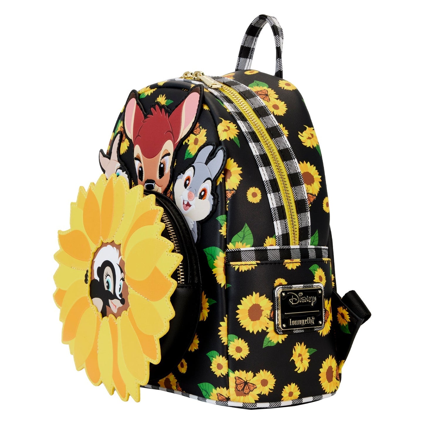 Bambi Sunflower Disney Loungefly Mini Backpack