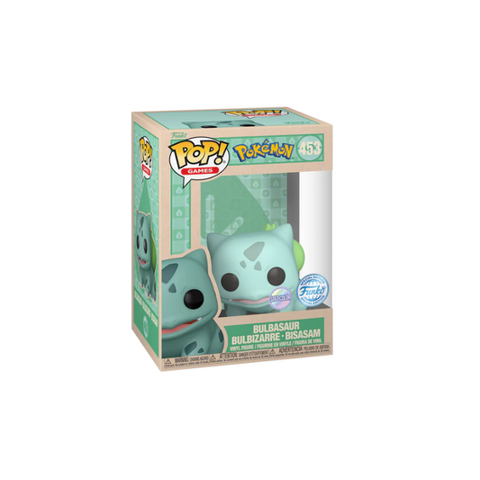 #453 Bulbasaur SPECIAL EDITION SOFT COLOUR Pokémon Games Funko Pop