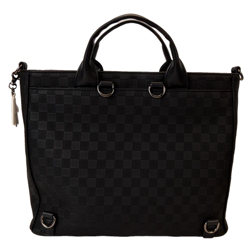 Mickey Mouse Black Disney Evergreen Loungefly Convertible Tote Bag / Backpack